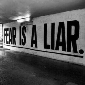 Read more about the article FEAR IS A LIAR by Miss Cherry