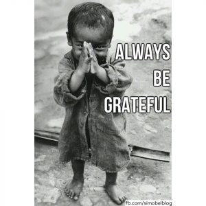 Always be Grateful