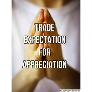 Trade expectation for appreciation